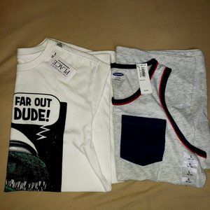 Place / Old Navy Kids Tee Shirts New With Tags Size Large 10 to 12